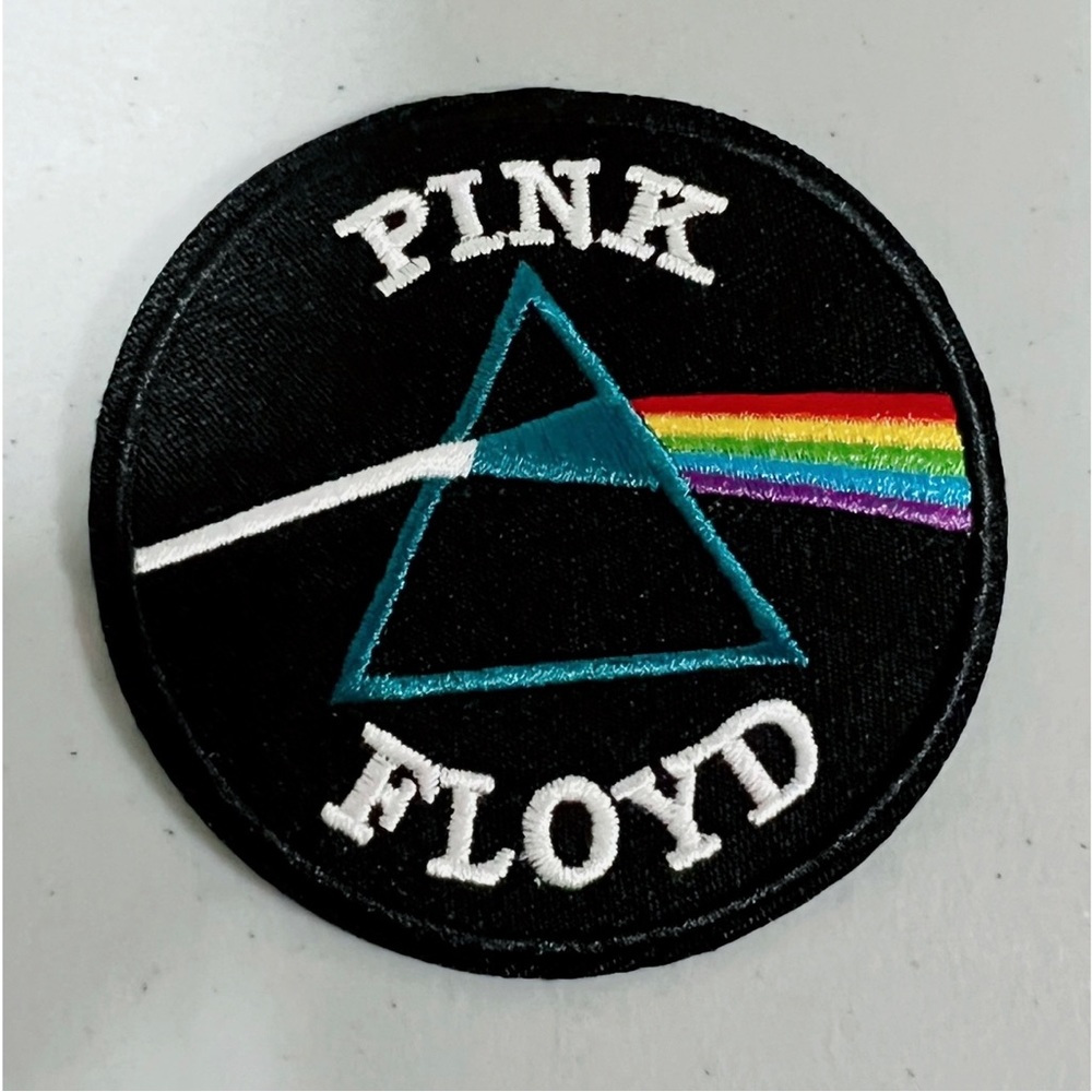 Pink Floyd The Dark Side of the Moon Iron-On Sew-On Patch for Clothing 🌑